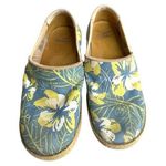 Dansko  Clogs Victoria Tahiti Canvas Shoes Floral Blue Yellow Nurse 38 US 7.5-8 Photo 0