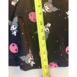 Hot Topic Kuromi Suspender Skirt With Pink Skulls Stars Print XS Whimsigoth NWT Photo 8
