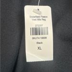 L.L. Bean Snowflake Fleece Vest Black Nordic Fair Isle NWT Photo 9