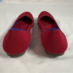 Rothy's  The Flat Red Cherry? Round Toe Casual Comfy Size 7 Slip On Ballet Shoe Photo 4