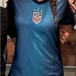 USA Soccer blue and navy jersey Size M Photo 0