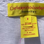 Catherine Malandrino  Noelle White Embroidered Eyelet Tunic 8 Photo 4
