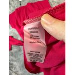 Universal Standard NWT Size 4XS (00-0) Fuchsia Pink Tie Dress Short Sleeve Photo 4