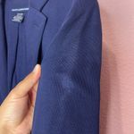 Ralph Lauren VTG Women's Blue Cotton Sport Coat. Size 10 Photo 4