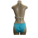 Zuliana Size Large Teal & White Full Coverage Bikini Set. New With Tags. Photo 2