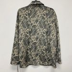 Dogg Supply by Snoop Dogg Large Paisley Button Down Sleep Top Pajama Lounge Tan Photo 7