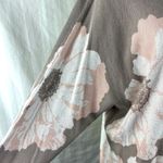 Ruby Rd . Floral Lightweight Tan Pink Crew Neck Sweater Women’s Size XL Photo 5