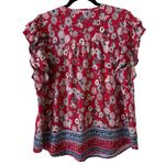Knox Rose Top Blouse Festival Boho Cottage core Babydoll Shirt SZ XL Photo 2