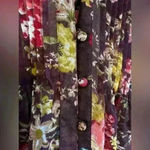 Motherhood Maternity  sheer floral kimono style top size L Photo 4