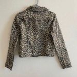 Mudd Cheetah Print Jean Jacket Photo 1