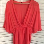 Coral Blouse, XL Orange Photo 0