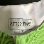 After Five NWT Vintage Lime Green Blazer Jacket Crystal Bejeweled Pistachio sz M Photo 10