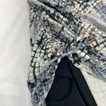 Apt. 9  MULTICOLORED GEOMETRIC PATTERN ONE PIECE SWIMSUIT W/BLACK BOTTOM SZ 18 Photo 3