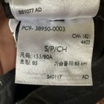 Levi's  Denim Dress‎ Women's Small Gia Western Black Snap Button Front Pockets Photo 6