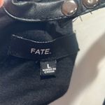 Fate black slip on dress Size L Photo 4