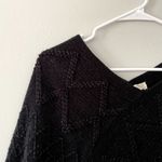 Seven Islands black poncho style sweater casual warm boho vintage women one size Size undefined Photo 1