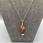 Handmade Vintage “God Of Longevity “ Pendant Beaded Necklace Photo 1