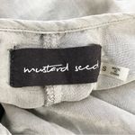 Mustard Seed Womens S Gray Sleeveless Ruffle Dress Spaghetti Straps Minimalist Photo 7