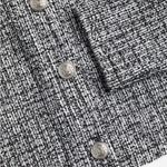 NWOT Black and White Cardigan Size M Photo 1