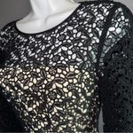 J.Crew New w Tags Little Black Lace Long 3/4 Sleeve Dress Womens 00 Photo 4