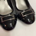 Anne Klein Sport Sadique Patent leather and tweed wedges Size 8. B71 Photo 5