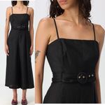 Zimmermann NWT  Golden Belted Linen Jumpsuit Playsuit Size 0/ Small Photo 1