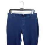 Hue LARGE  High Waist Blue Soft Denim Zipper Ankle Jeans Photo 1