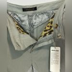 Roberto Cavalli  cropped Riding Pants Satin‎ detail Steel Size S $875 Photo 5