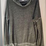 Oversized Cowl Neck Sage Sweater Green Photo 0