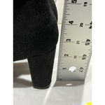 Aerosoles Woman’s Heel Rest Black Suede Ankle Bootie with Heel & Side Zip 8 1/2 Photo 4