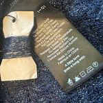 Babaton  1-01 Pullover Sweater Navy Silver Metallic Stretch Size Medium NWOT Photo 12