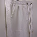 Melograno Dress Pants Women’s Size Large Color Pearl Waist Adjustment White Photo 1