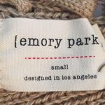 Emory park  NWT & NWOT Fall Sweater sexy back lace up front V neck Photo 8