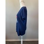 Fanatics NFL NE Patriots Superbowl Graphic TShirt Blue Size Large *Flaw Photo 3