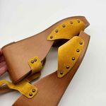 Lucky Brand NWT  Zashti Yellow‎ Leather Wedges Size 8.5M Photo 11