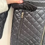 Kate Spade  New York Black Quilted Puffer Long Jacket Coat XS Photo 2