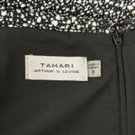 Tahari  Skirt Womens 8 Black‎ White Marled Pencil Casual Business Office Preppy Photo 5