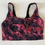 Lululemon  Nulu Front-Darting Yoga Bra Intensity Pink Blossom Multi Size 10 NWT Photo 3