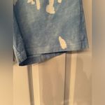 Sporty & Rich Blue Tie Dye Gym Shorts Size Small Photo 4