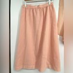 Blair‎ Woolverton Vintage 2 piece skirt and shirt Pastel Cotton Size 12 Orange Photo 4
