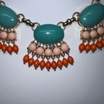 J.Crew COLORFUL GLASS & CRYSTAL DRAMATIC RUNWAY NECKLACE Photo 1