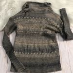 Free People  Fair Isle wool blend cow neck sweater size XS Photo 5