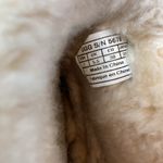 UGG  Brown Leather 5678 Kensington Biker Moto Fleece Lined Calf Height Boots 7 Photo 7