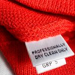 St. John  Santana Sweater Pencil Skirt Orangey Red
Size 2 Photo 7