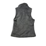 Patagonia  Los Gatos Fleece Vest Womens Medium Dark Gray Fuzzy Teddy Hiking Photo 3