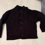 Black quilted jacket Photo 0