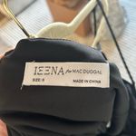 Ieena for Mac Duggal Black Sleeveless Pearl Encrusted Sweetheart Mini Dress 8 Photo 8