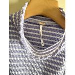 Free People  Women's Size XS Sleeveless Top Mock Turtleneck Crochet Knit Crop‎ Photo 2