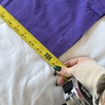 draper's & damon's Womens Size Medium Pants Straight Leg Pull On Stretch Purple Photo 4