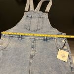 Ava & Viv  Light Blue Denim Jean short overalls NWT Photo 3